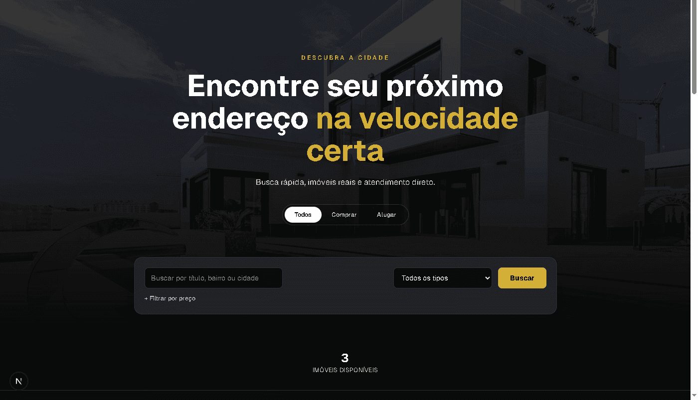 Carteira real com o template Vista